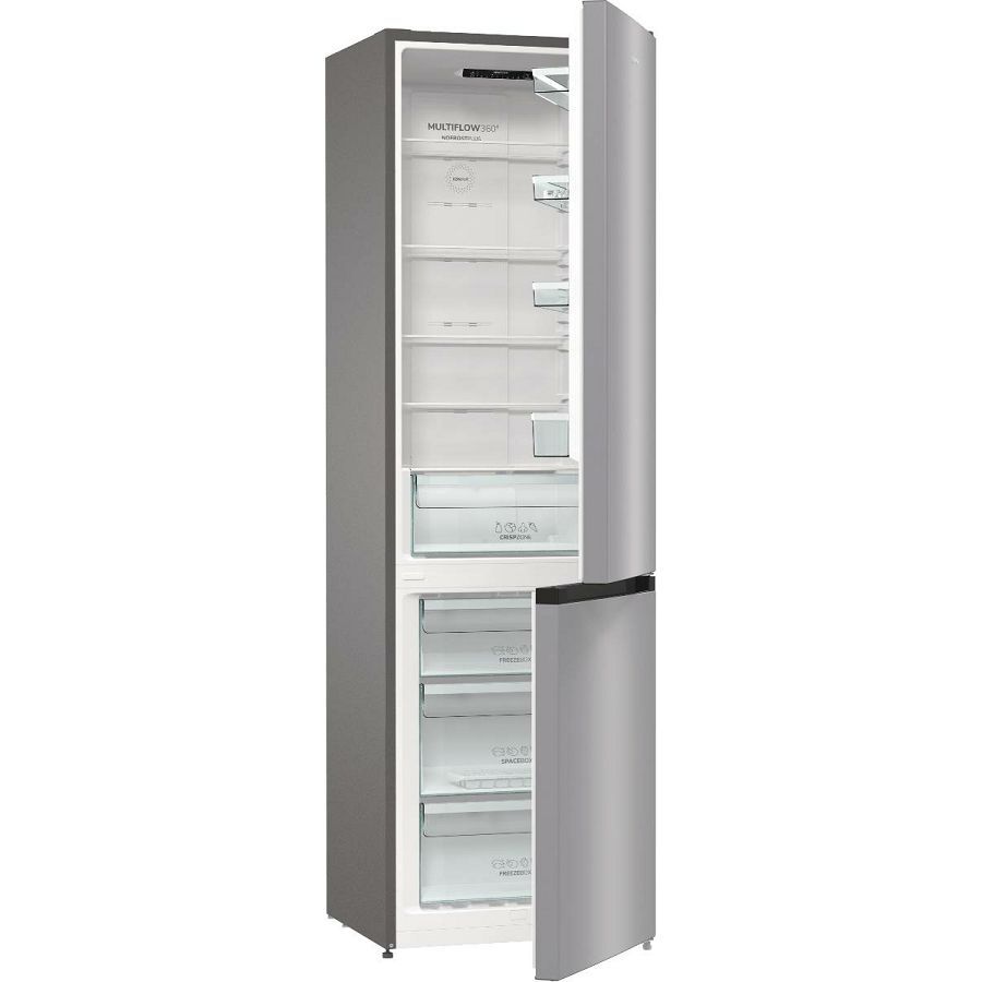 Gorenje NRK6202ES4 fridge-freezer Freestanding 331 L E Grey_1