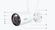 Reolink W330 security camera Bullet IP security camera Outdoor 3840 x 2160 pixels Wall_1