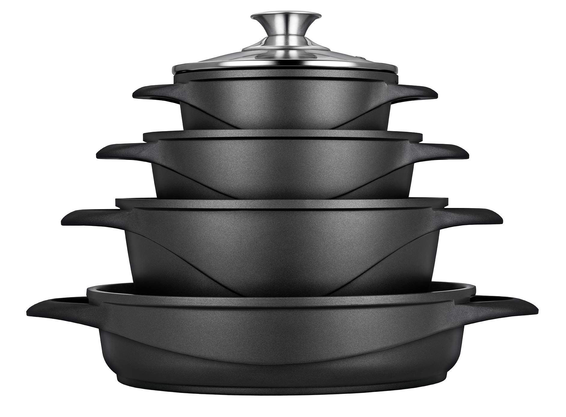 Smile MGK-17 soup pot Black Aluminium_1