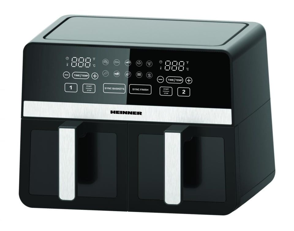 FRITEUZA DUBLA CU AER CALD HEINNER SIMCOOK HAF-K10DB24BK_1