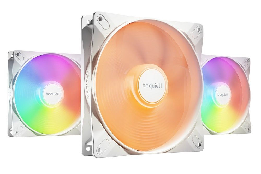 be quiet! LIGHT WINGS LX 140mm PWM 3-Pack White Computer case Fan 14 cm 3 pc(s)_1