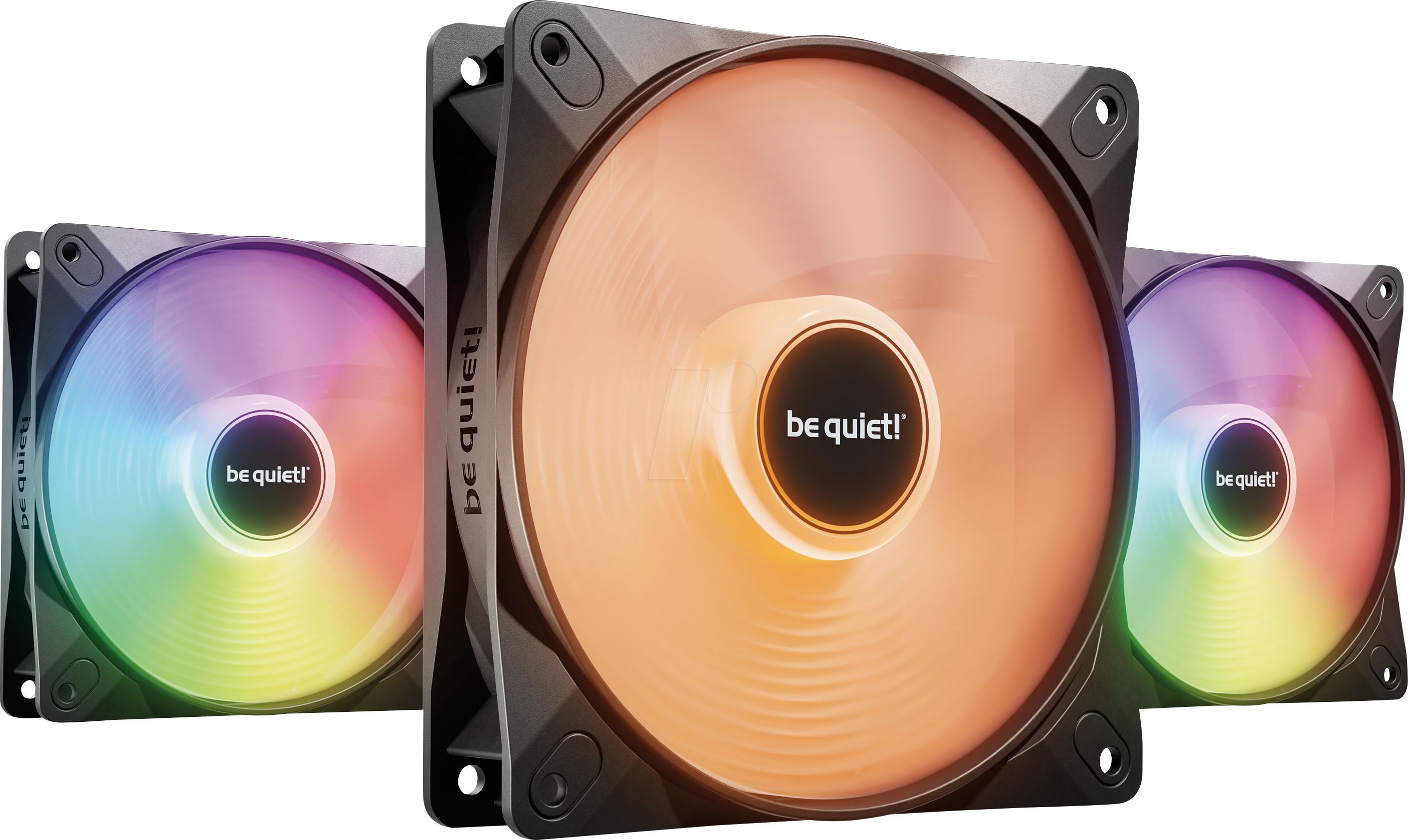 be quiet! LIGHT WINGS LX 120mm PWM 3-Pack Black Computer case Fan 12 cm 3 pc(s)_1