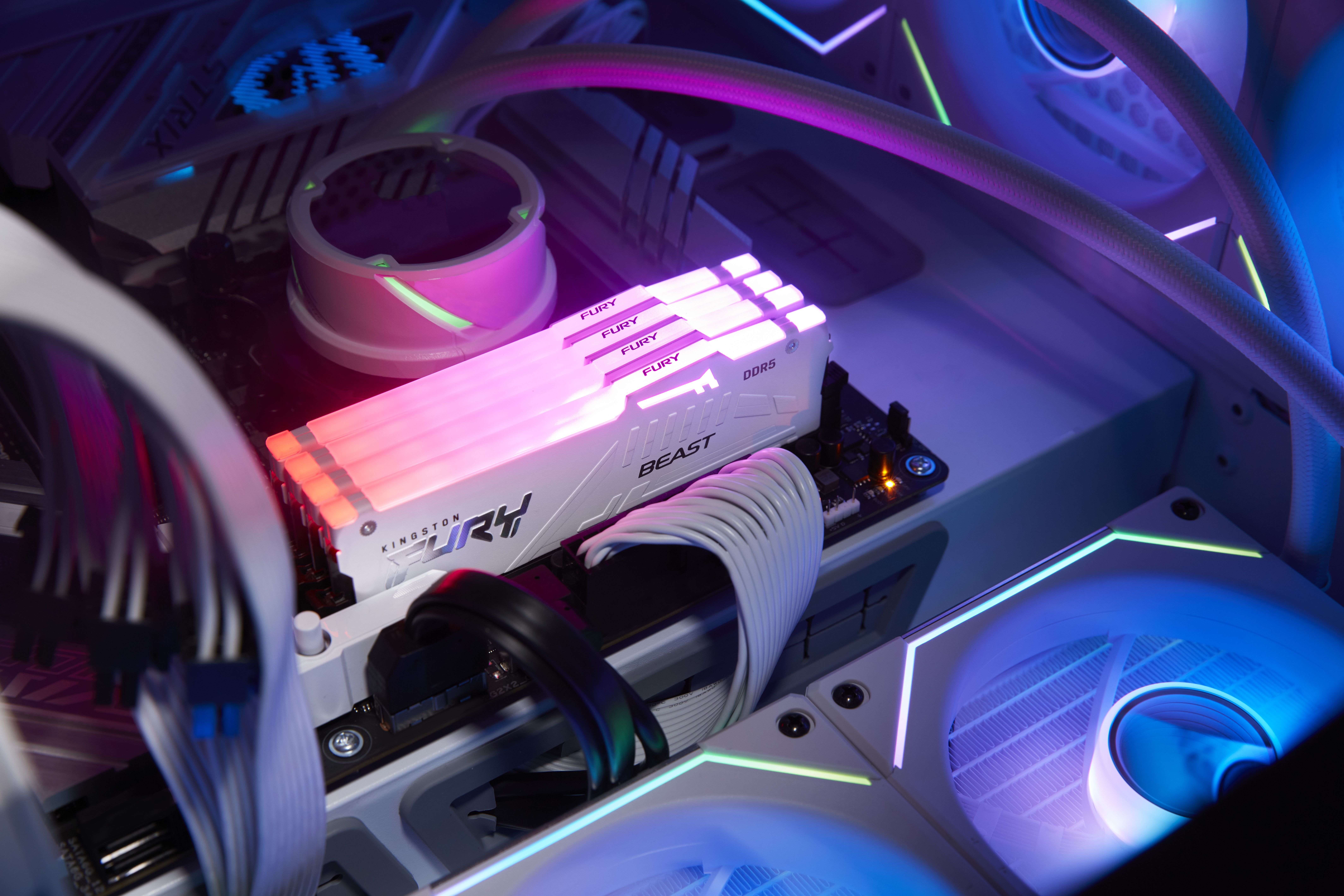 16GB DDR5 6000MT/S CL30 DIMM/FURY BEAST WHITE RGB EXPO_7