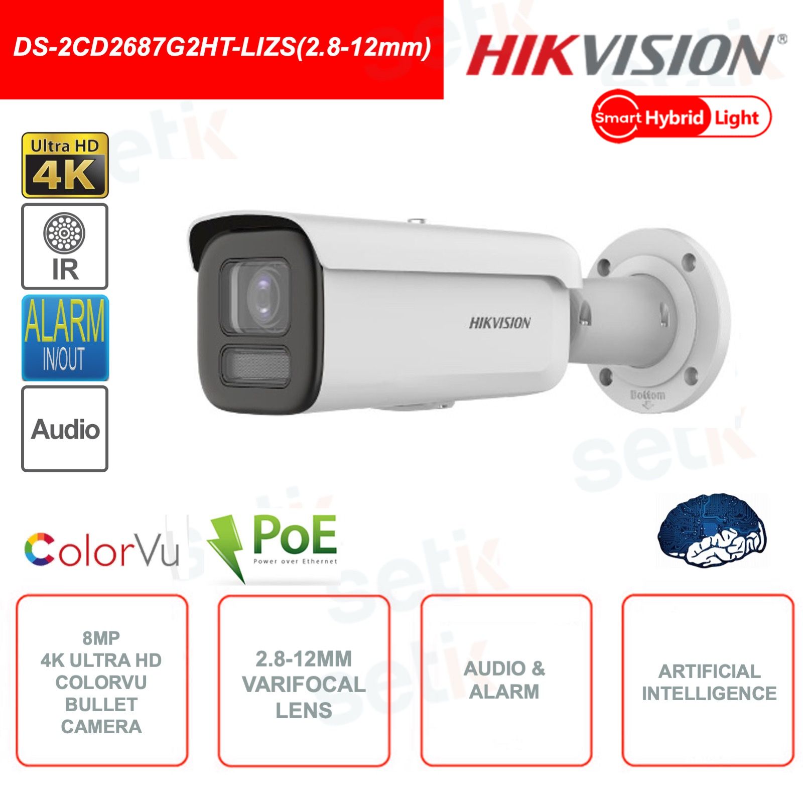 Hikvision Bullet DS-2CD2687G2HT-LIZS(2.8-12mm)(eF)(O-STD) 8M_1