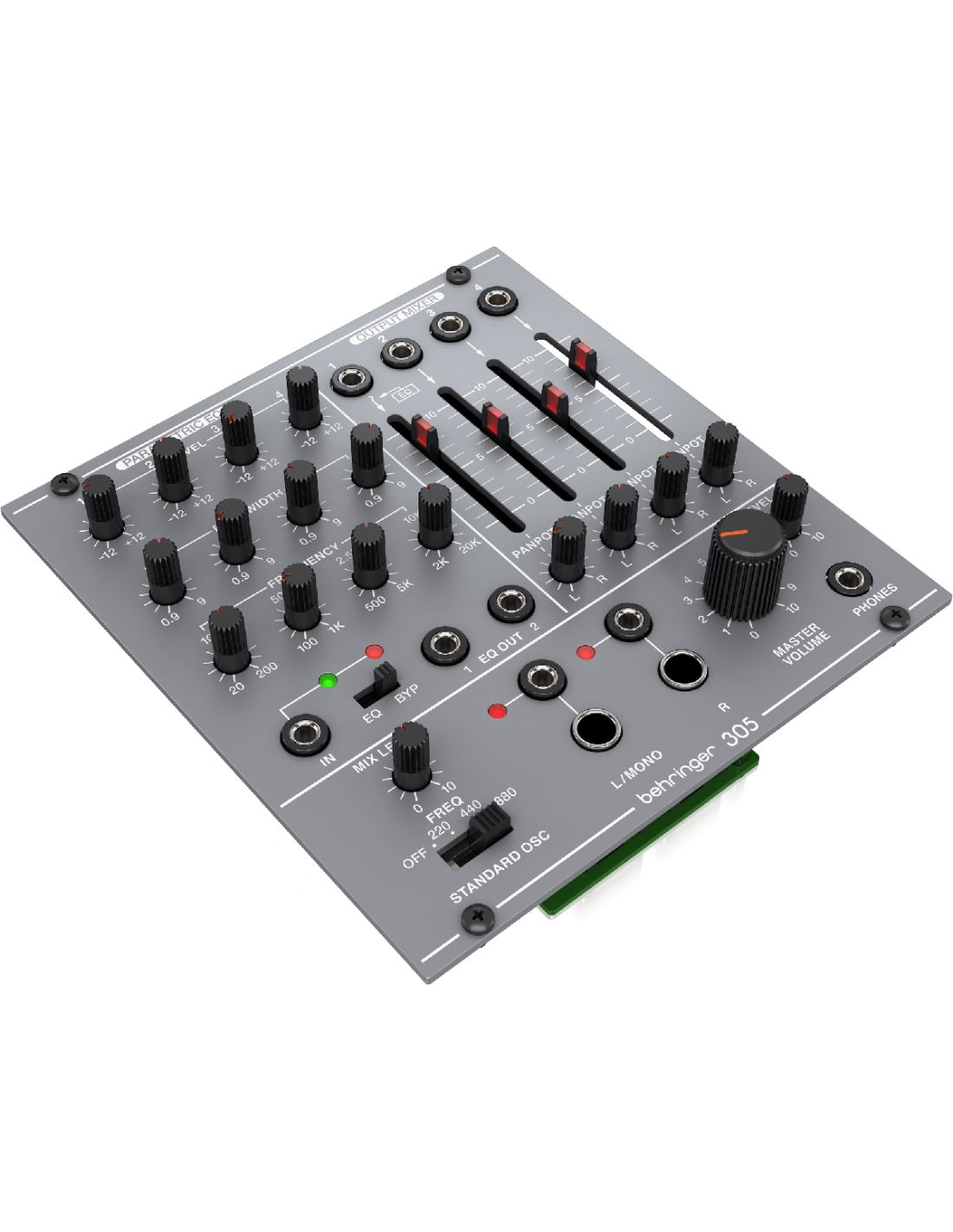 Behringer 305 EQ/MIXER/OUTPUT Moduł syntezatora modularnego_3