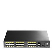 Cudy FS1026PS1 network switch Unmanaged Gigabit Ethernet (10/100/1000) Power over Ethernet (PoE) Black_1