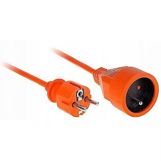 VERTEX PZO20M Retractable extension cable 20 m 3x2 5 mm Orange_2