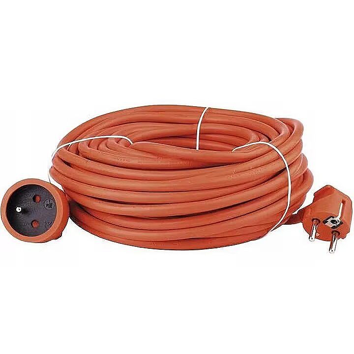 VERTEX PZO20M Retractable extension cable 20 m 3x2 5 mm Orange_3