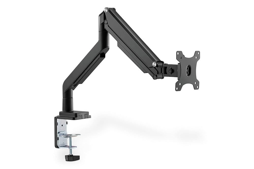 Digitus Universal Single Monitor Mount with Gas Spring and Clamp Mount_1