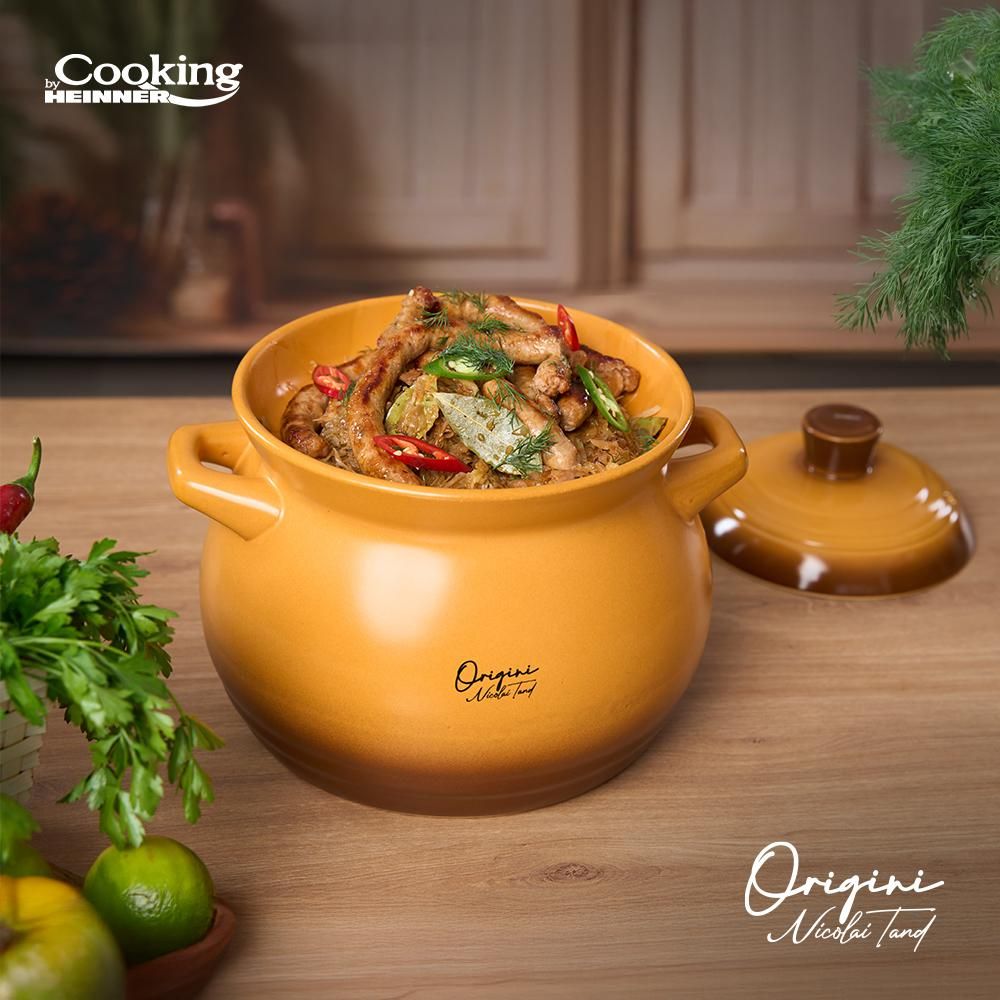 OALA CERAMICA CU CAPAC, 19x19.5 CM, 6 L,  NICOLAI TAND, COOKING BY HEINNER_9