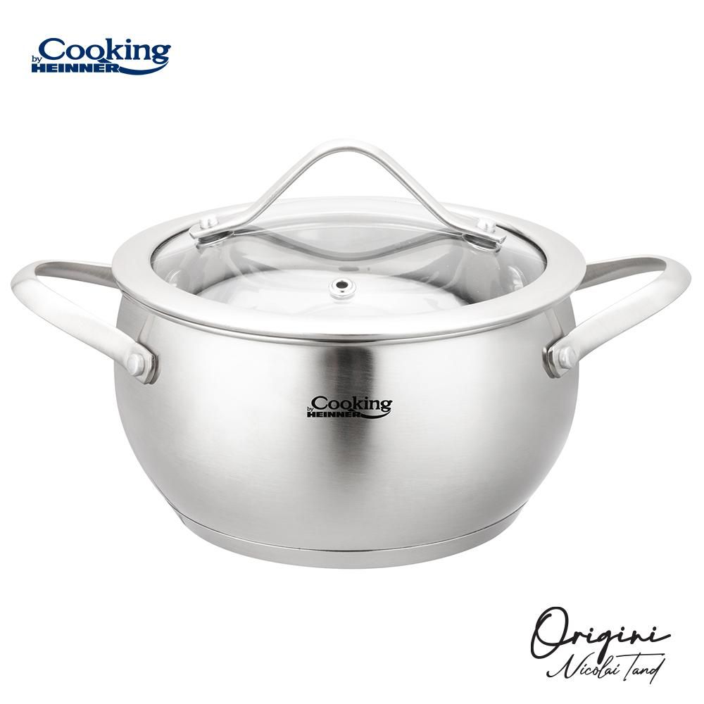 CRATITA INOX+CAPAC 16X9 CM, 1.8L, NICOLAI TAND, COOKING BY HEINNER_1