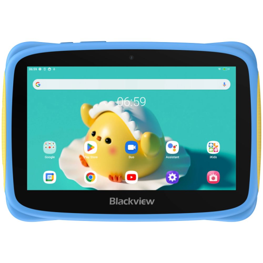 Blackview Tab 3 Kids, Blue, 7-inch HD 1024*600, 7731E Quad-core 1.3GHz, Front 0.3MP; Rear 2MP Camera, 2GB/32GB, 3280mAh battery, Doke 3.0 Go (Android 13), WiFi version, 802.11 b/g/n(2.4GHz), Bluetooth_1