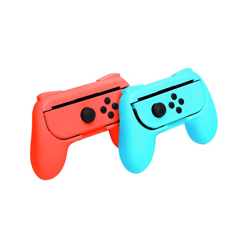 Pachet accesorii Trust pentru conosola Nintendo Switch, pachetul contine: husa de transport, 2 x prinderi Joy-Con, 2 x volan, sticla securizata pentru Switch, sticla securizata pentru Switch OLED, stand de incarcare, cablu USB-C-A, manual de utilizator_5