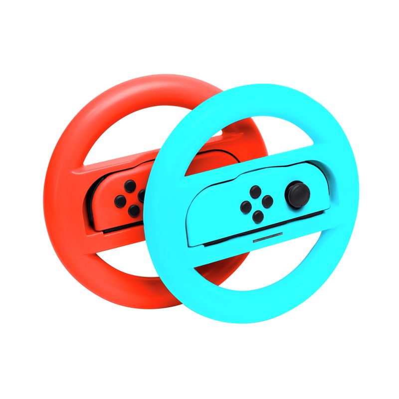 Pachet accesorii Trust pentru conosola Nintendo Switch, pachetul contine: husa de transport, 2 x prinderi Joy-Con, 2 x volan, sticla securizata pentru Switch, sticla securizata pentru Switch OLED, stand de incarcare, cablu USB-C-A, manual de utilizator_6