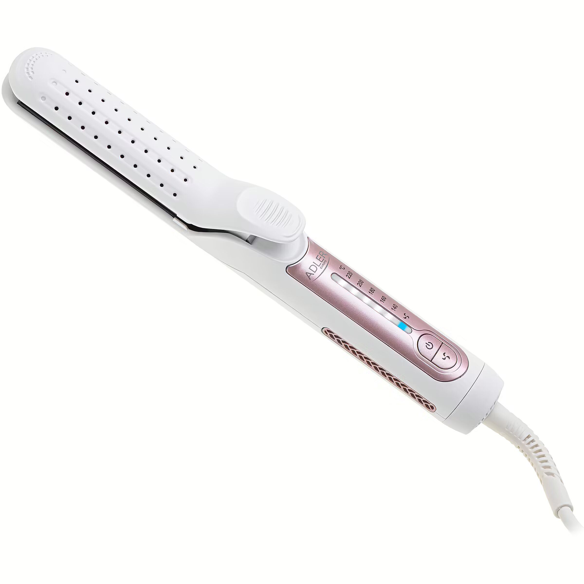 Adler Professional Airflow Styler | AD 2326 | Ceramic heating system | Temperature (min) 140 °C | Temperature (max) 220 °C | Number of heating levels 5 | White_1