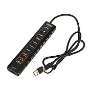 Nitro Concepts UH1  10-Port Hybrid USB Hub  USB 3.2_3