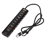 Nitro Concepts UH1  10-Port Hybrid USB Hub  USB 3.2_4