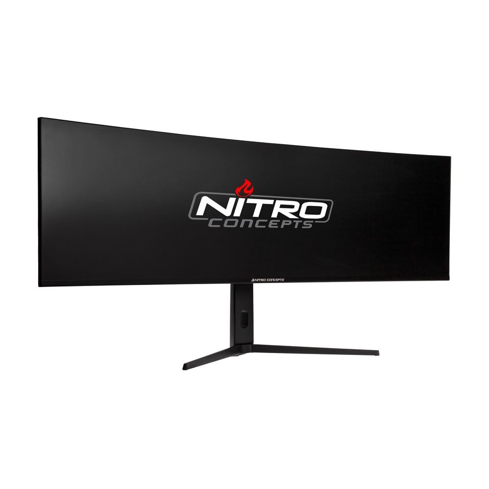 Nitro Concepts SM1 Simracing Monitor  124.5 cm (49 ) Curved  144Hz  FreeSync  G-Sync  HDMI  DP  USB_1