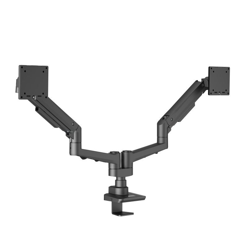 EDBAK Desk Mount | DMV02 Dual Swing Arm | Height adjustment  Tilt | 19-35   | Maximum weight (capacity) 20 kg | Black_3