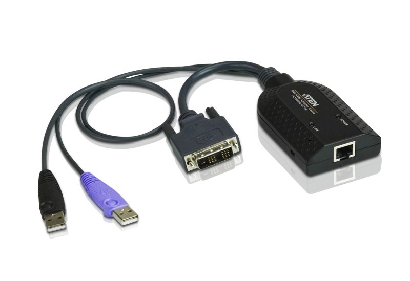 ATEN USB - DVI to Cat5e/6 KVM Adapter Cable (CPU Module)_1