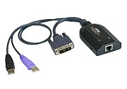 ATEN USB - DVI to Cat5e/6 KVM Adapter Cable (CPU Module)_2