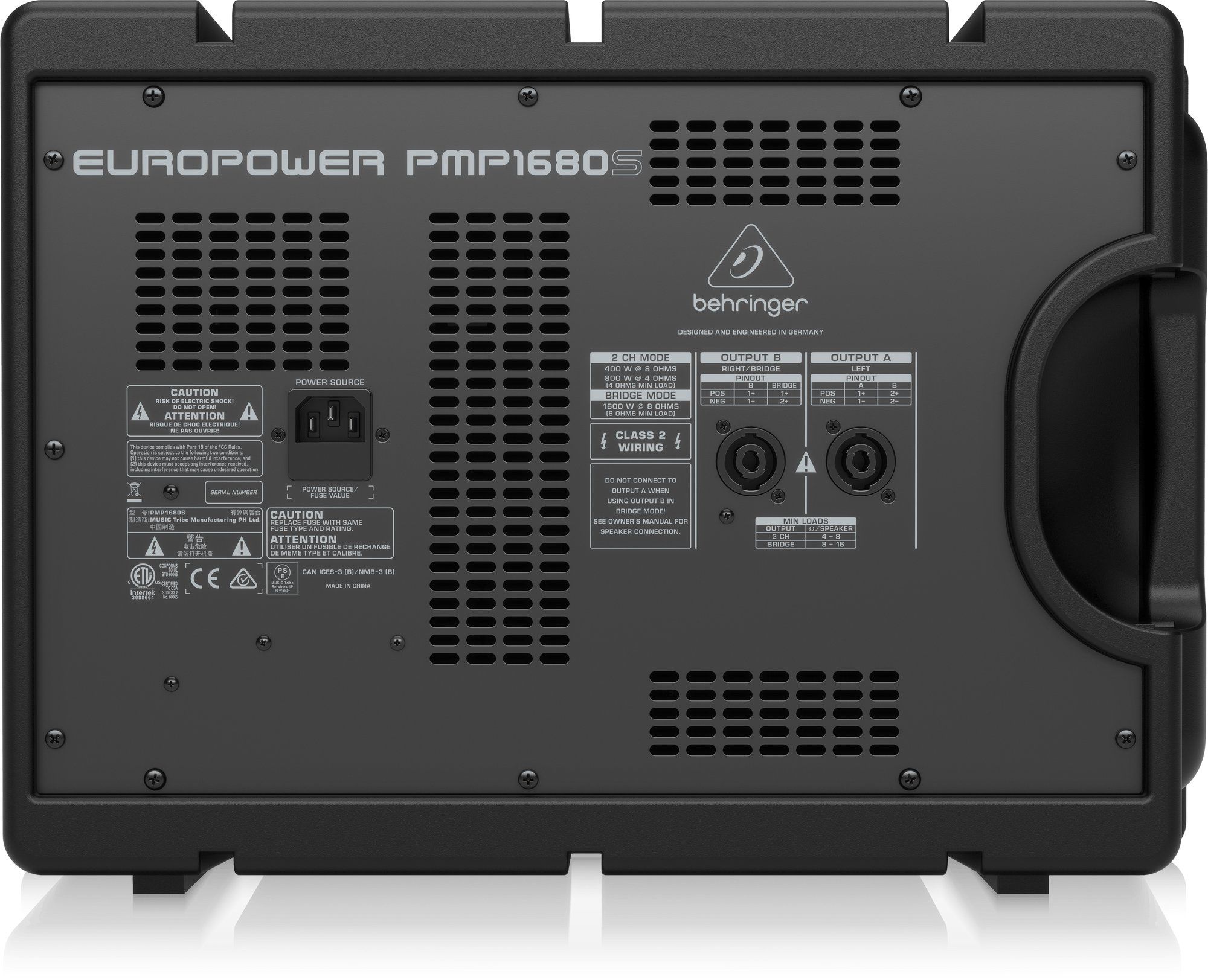 Behringer PMP1680S Powermikser_1