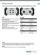 Klark Teknik DI 20P DI-box pasywny stereo_1