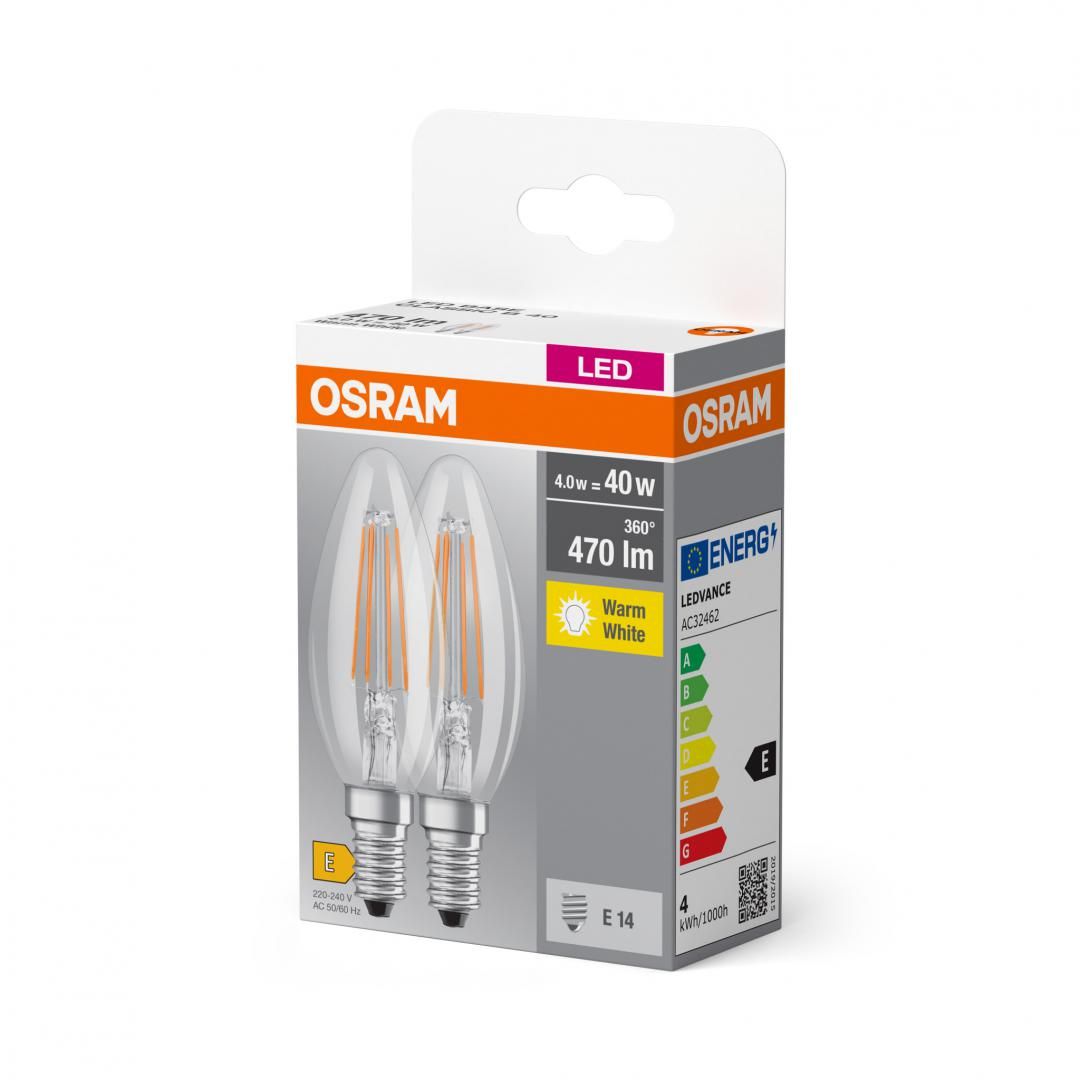 BASECLB40 4W/827 230V FIL E14 FS2 OSRAM_1