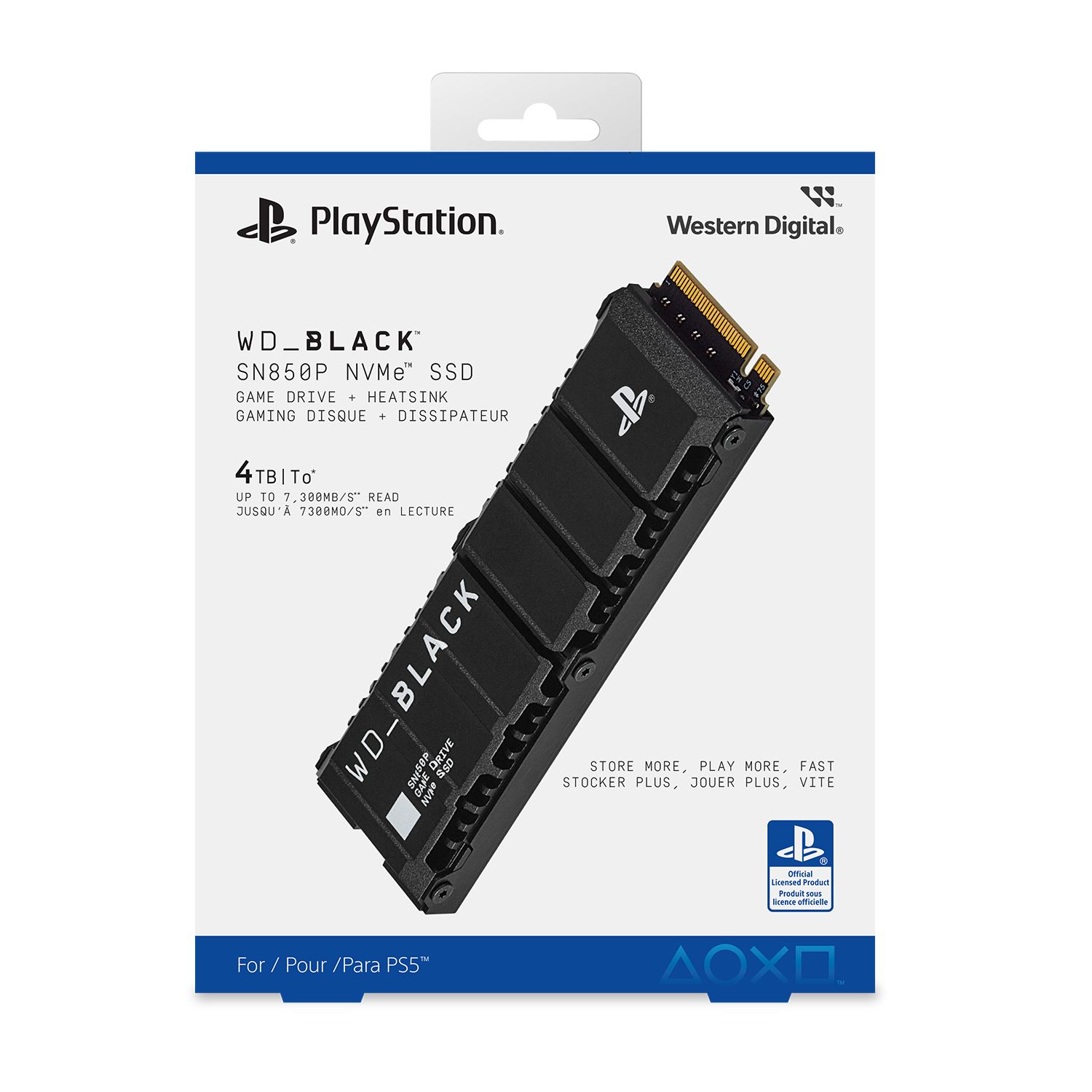 WD BLACK SN850P NVME SSD FOR/PS5 1TB_5