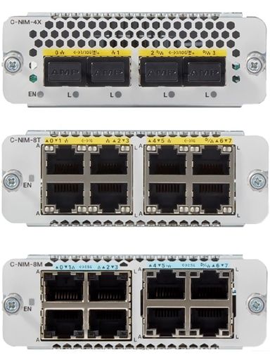 4-PORT LAYER 2/3 GE SWITCH/NETWORK INTERFACE MODULE_1