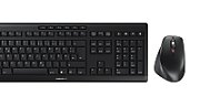 CHERRY Desktop STREAM COMFORT Wireless [DE] white Mouse+Keyboard, Fullsize, Silent_1