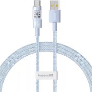 CABLU alimentare si date Baseus Gem, Fast Charging Data Cable pt. smartphone, USB la USB Type-C 100W, 1m, albastru 