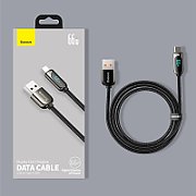 CABLU alimentare si date Baseus, Dynamic Fast Charging Data Cable pt. smartphone, USB (T) la USB Type-C (T), 66W, braided, 2m, negru, 