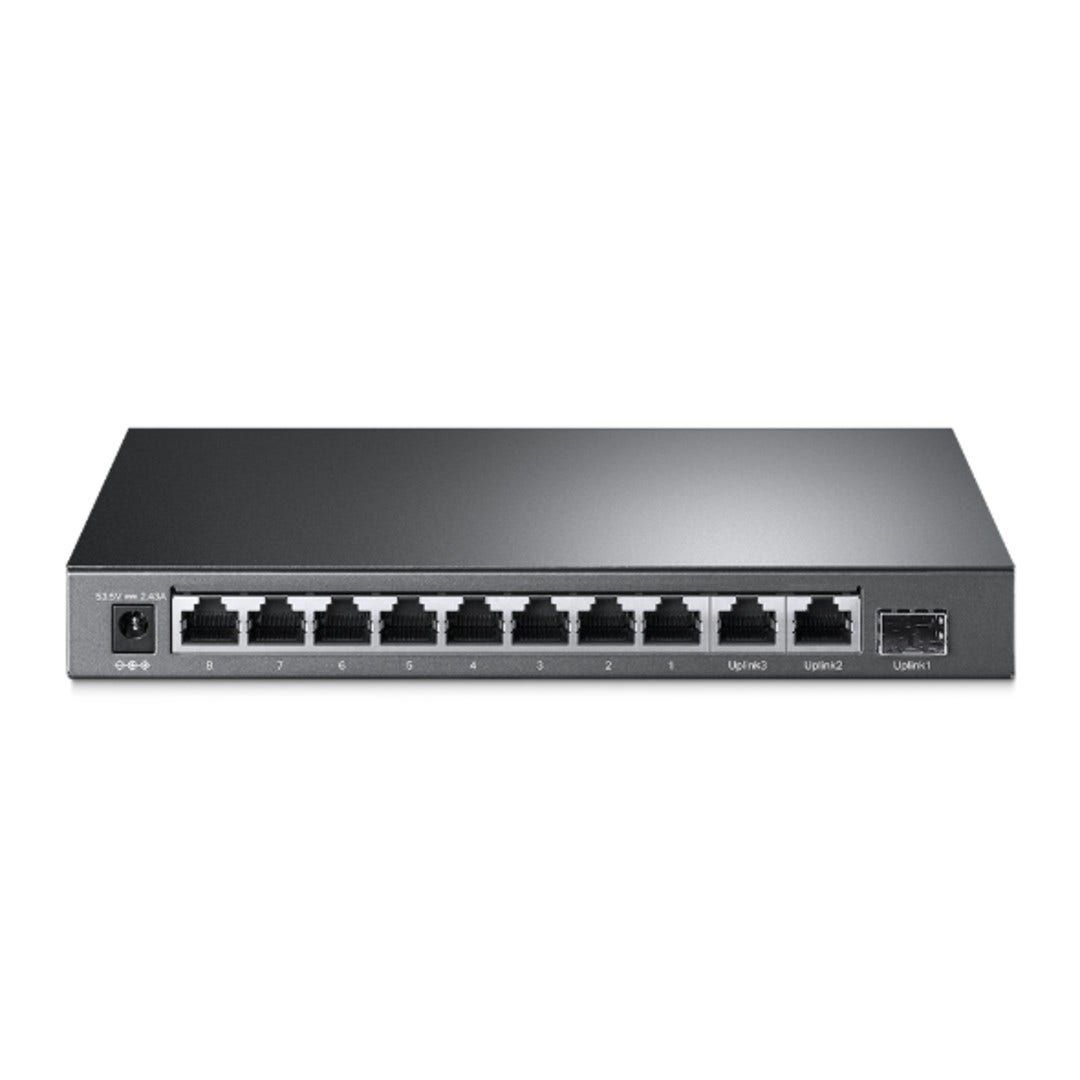 Switch POE+ TP-Link 8-Port 10/100Mbps + 3-Port Gigabit Desktop Switch with 8-Port PoE+, carcasa metalica 