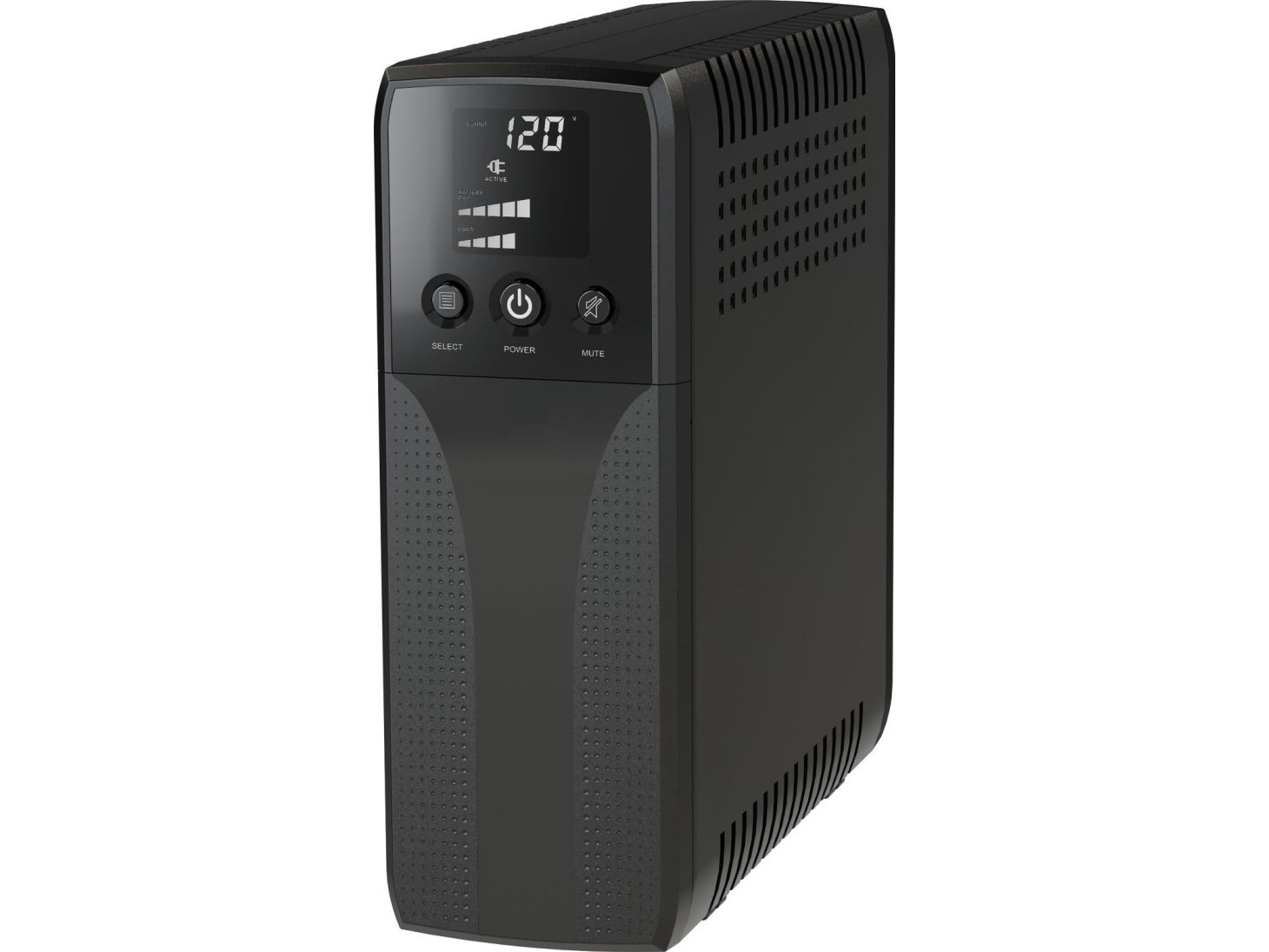 UPS FORTRON Line Int. cu management, LCD,  1500VA/ 900W, AVR, 8 x socket IEC, display LCD, 2 x baterie 12V/9Ah, conector HID USB, RJ45, baterie hot-swappable,  ST 1500   PPF9004000   (timbru verde 11 lei)