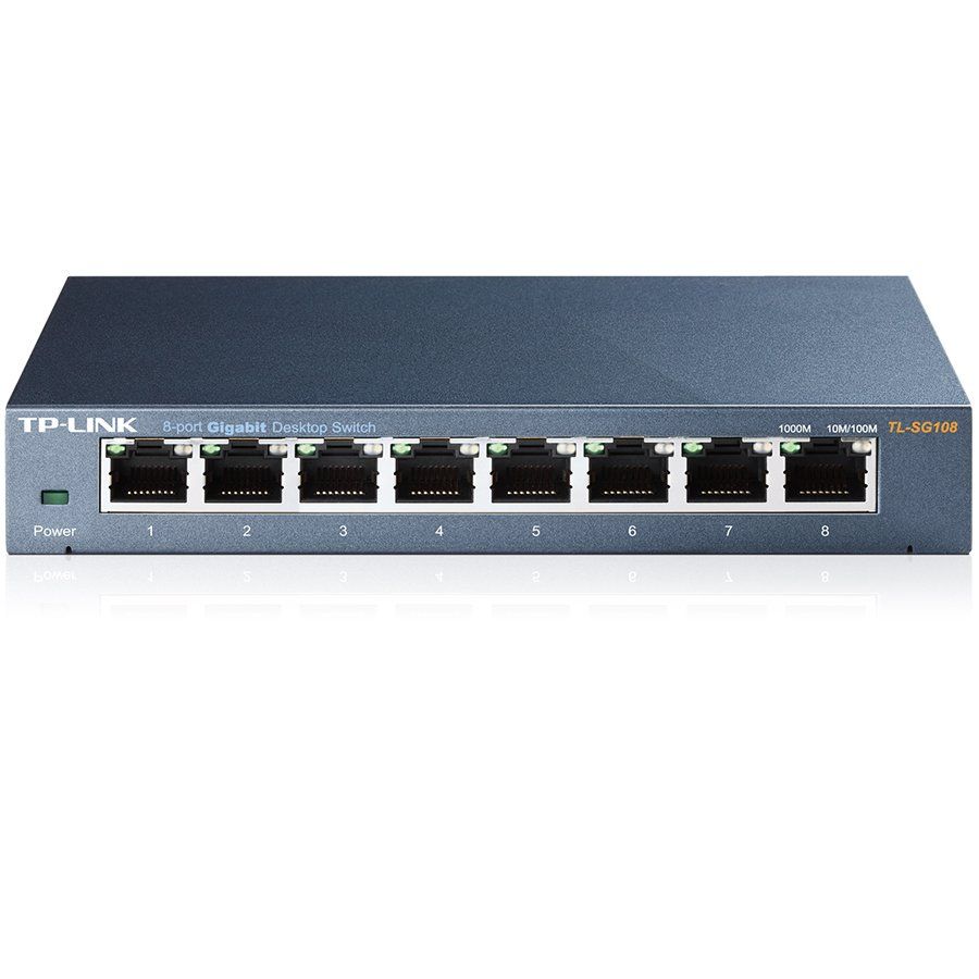 TP-LINK 8-Port 10/100/1000Mbps Desktop Network Switch