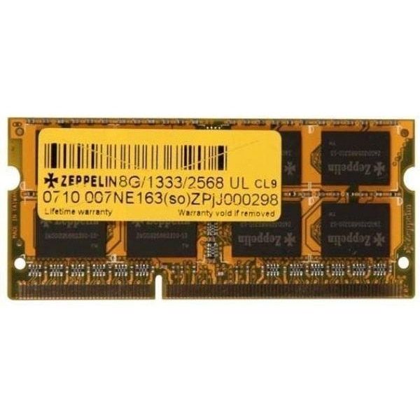 Memorie laptop Zeppelin ZE-SD3-8G1333 8 GB DDR3 SO-DIMM 1333 MHz 