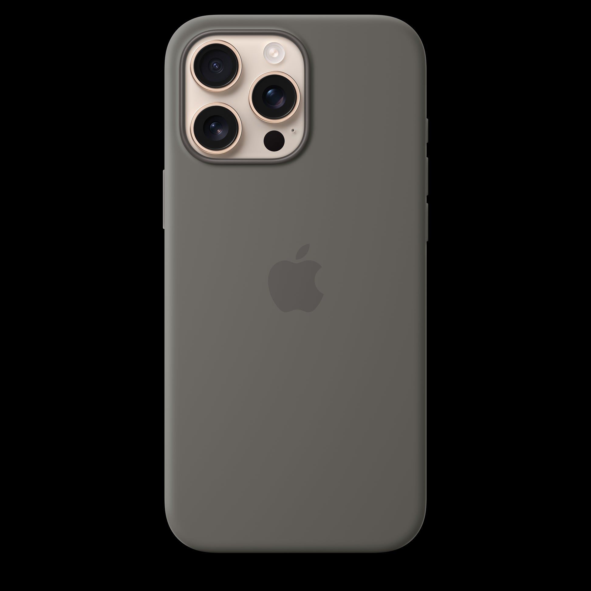 IPHONE 16 PRO MAX SILICONE CASE/WITH MAGSAFE - STONE GRAY_1
