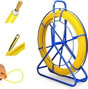 Extralink Remote Control 3.8mm 20m | Cable Puller Remote | FRP fiberglass  diam. 3 8mm  length 20m  yellow_2