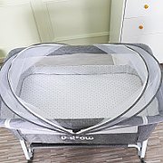 Patut 2 in 1 Co-Sleeper cu functie de leagan, U-Grow_4