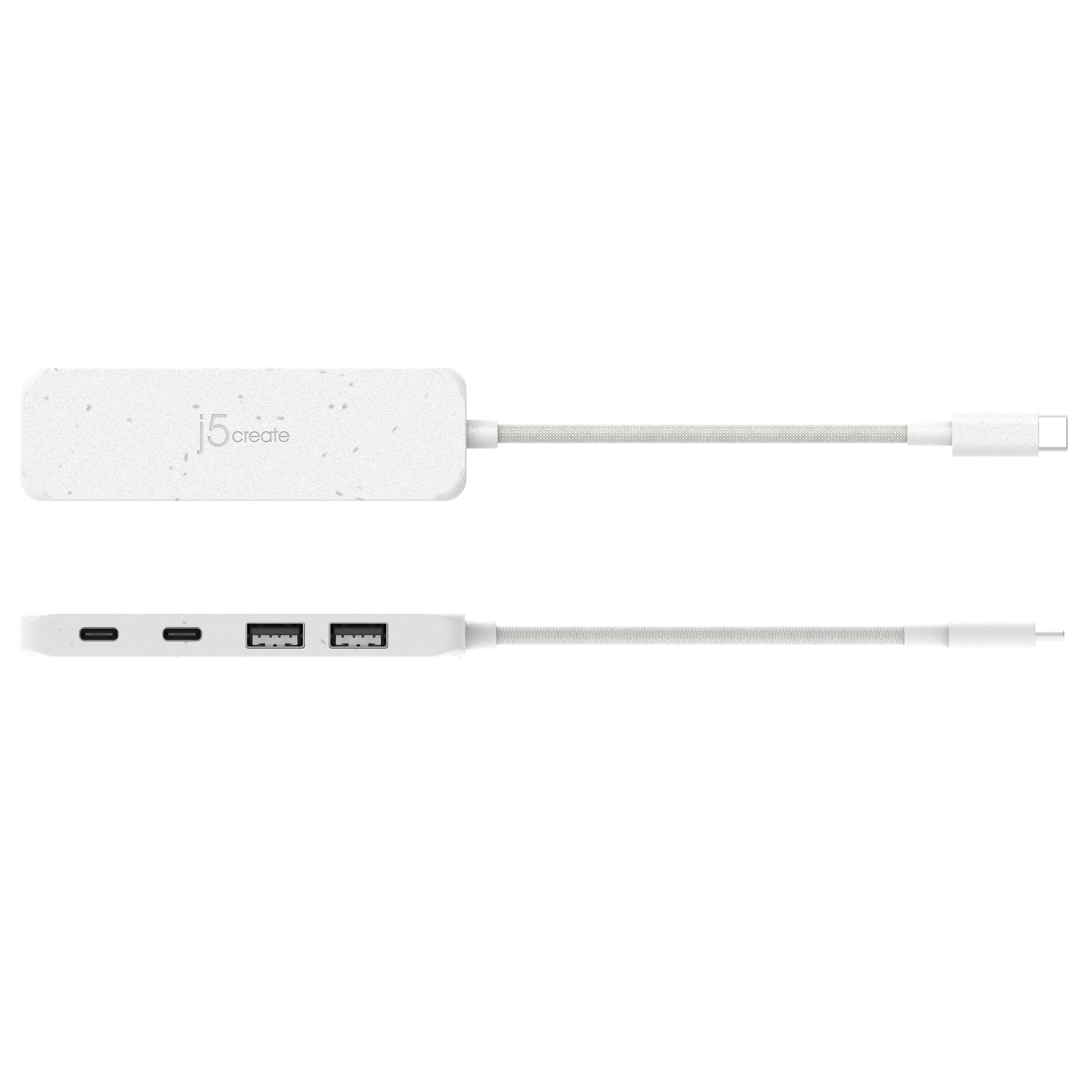 ECO-FRIENDLY USB-C TO 4-PORT/TYPE-C TYPE-A GEN 2 HUB_4