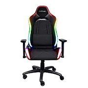 Scaun gaming Trust GXT 719 Ruya, iluminare RGB, 5 roti, ridicare pe gaz clasa 4, adjustabil pe inaltime, material piele PU si plastic, greutate maxima suportata 150 kg, negru_3
