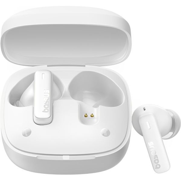 Casti Baseus Bowie E19 TWS,  wireless, bluetooth 5.3, microfon pe casca, durata de viata baterie 25 ore, alb_2