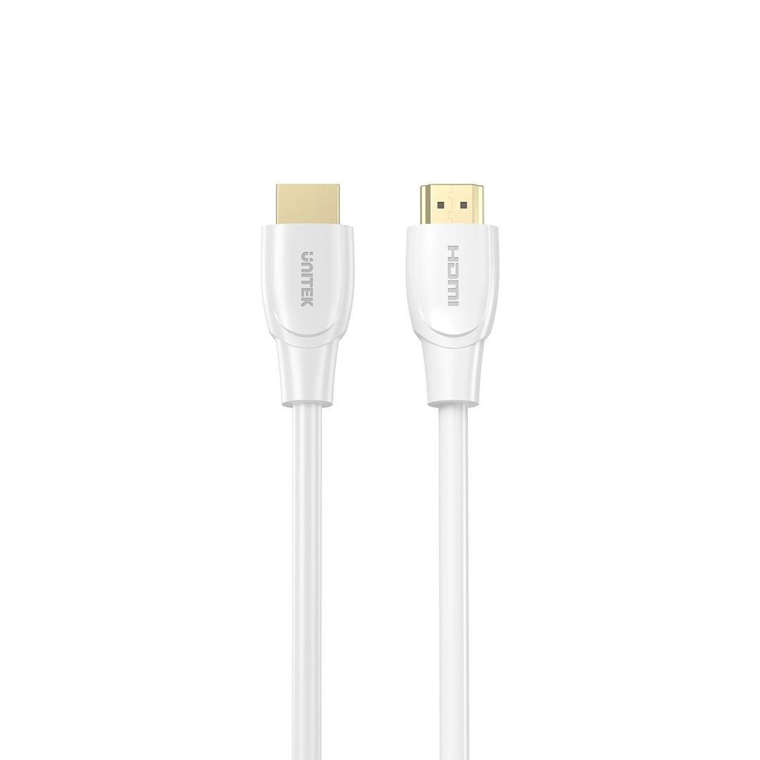 UNITEK HDMI CABLE 2.0 4K WHITE 5M_1
