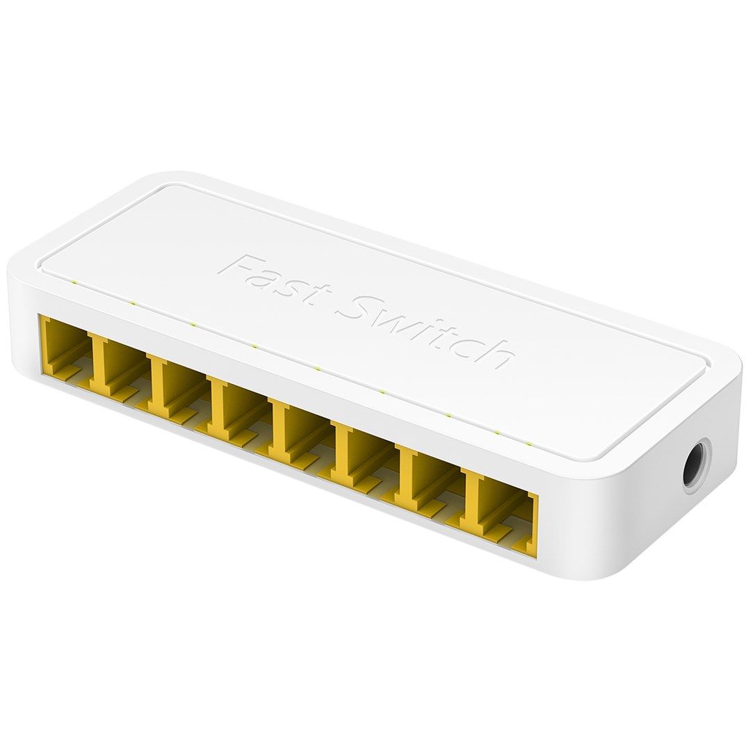 Cudy FS108D network switch Fast Ethernet (10/100) White_2