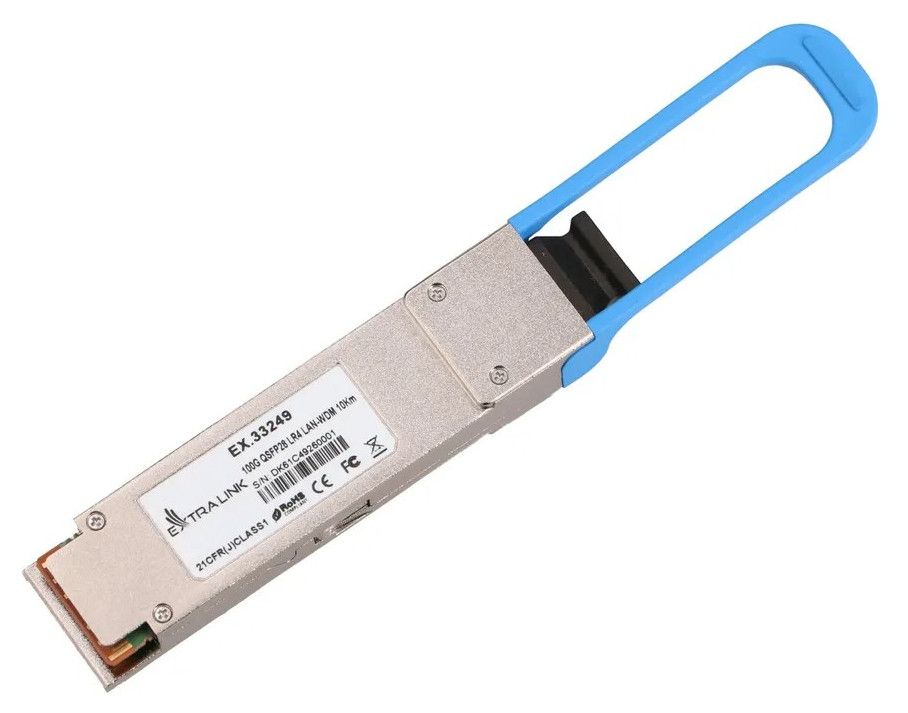 Extralink QSFP28 | QSFP28 Module | 100Gbps  10km  singlemode  Duplex LC_2