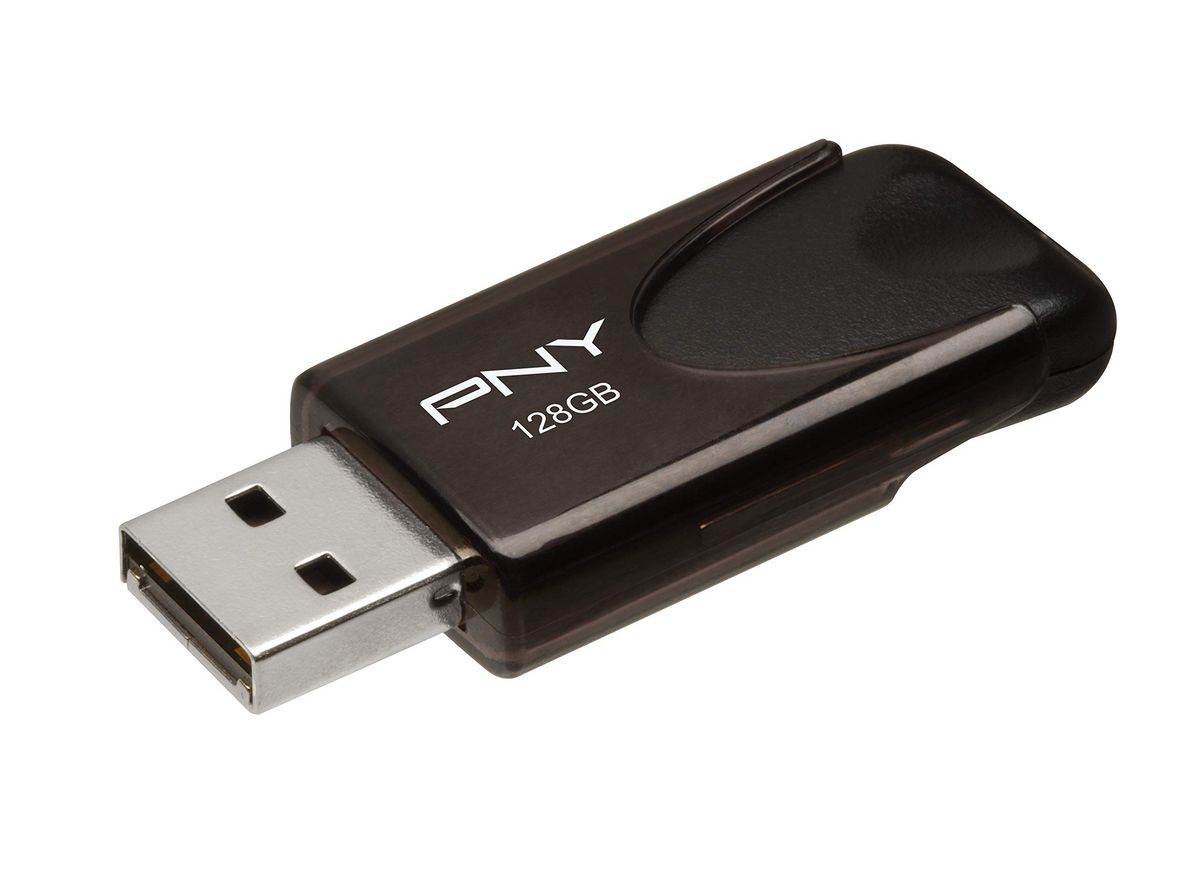 PNY USB3.1 Attaché 4   128GB black Retail_1