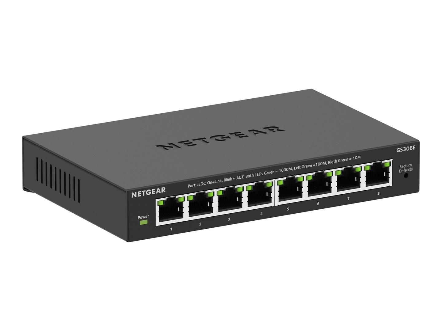 Netgear 8Port Switch 10/100/1000 GS308E GS308E-400EUS_1
