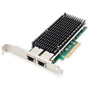 DIGITUS PCI Expr Card 2x Cat6a RJ45 High+Lowprofile_1