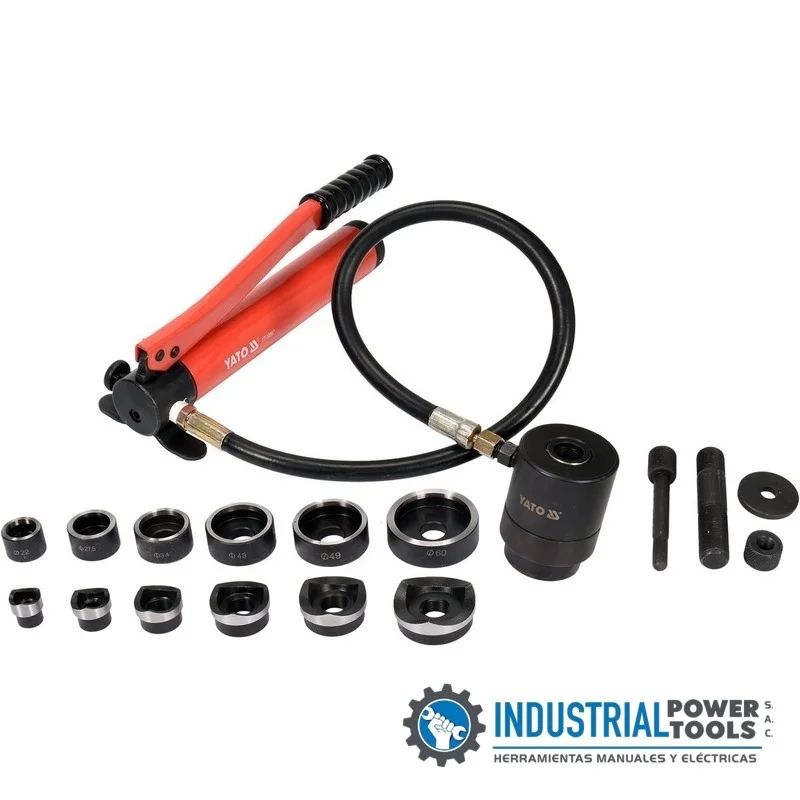 YT. HYDRAULIC HOLE CUTTER IN SHEET METAL_2